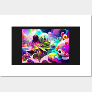 Color Globs | Rainbow Atmosphere Posters and Art